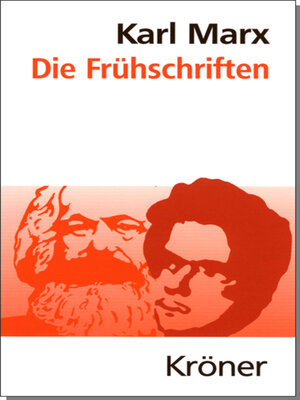 cover image of Die Frühschriften